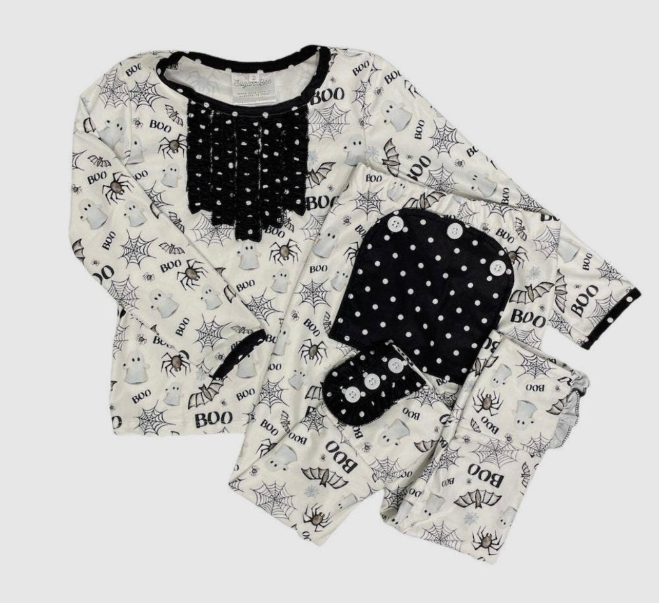 Halloween Dreams - Ruffle Buttflap Pjs