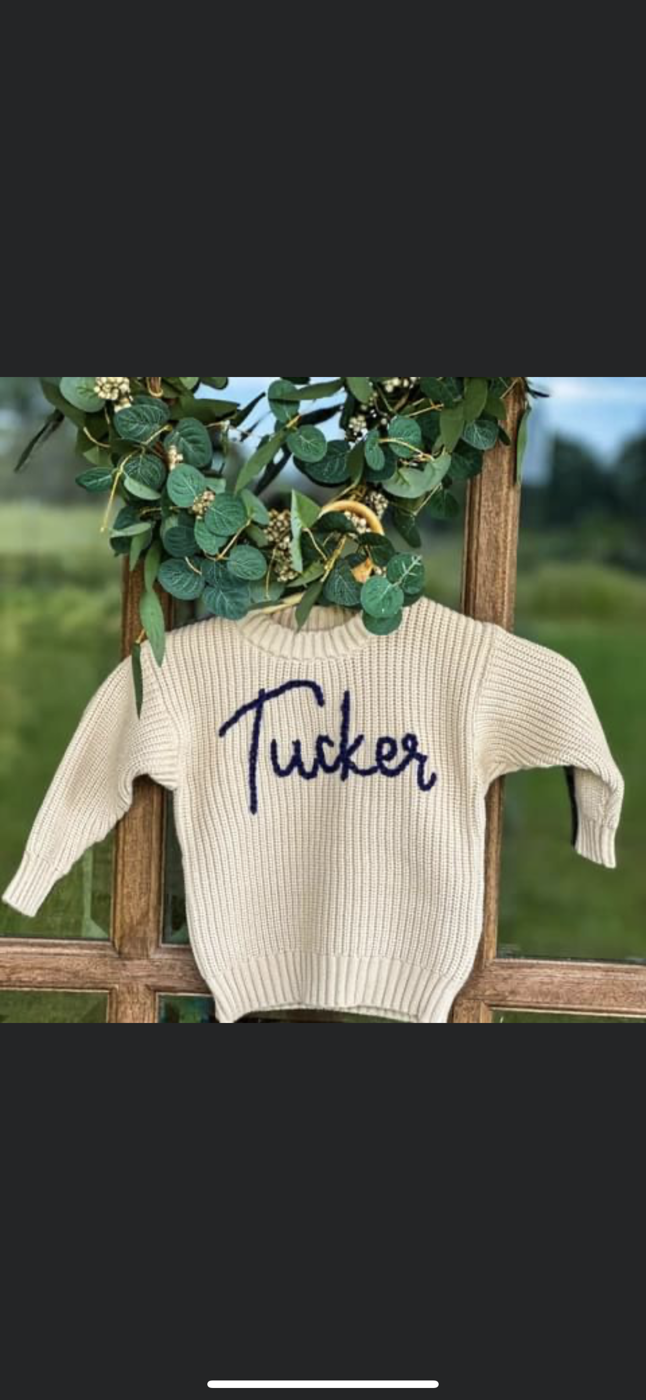Custom Sweater