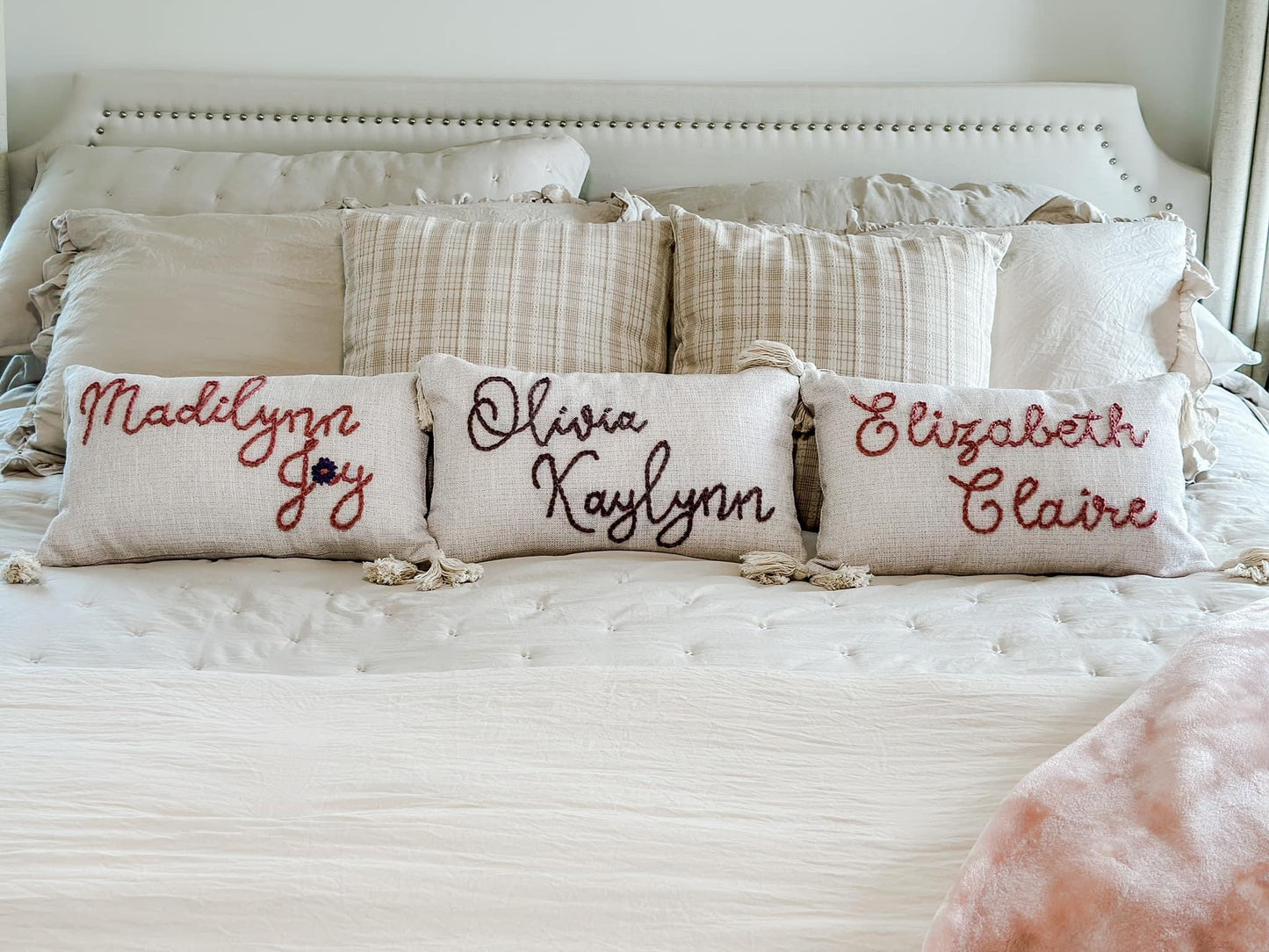 Hand Stitched Pillow