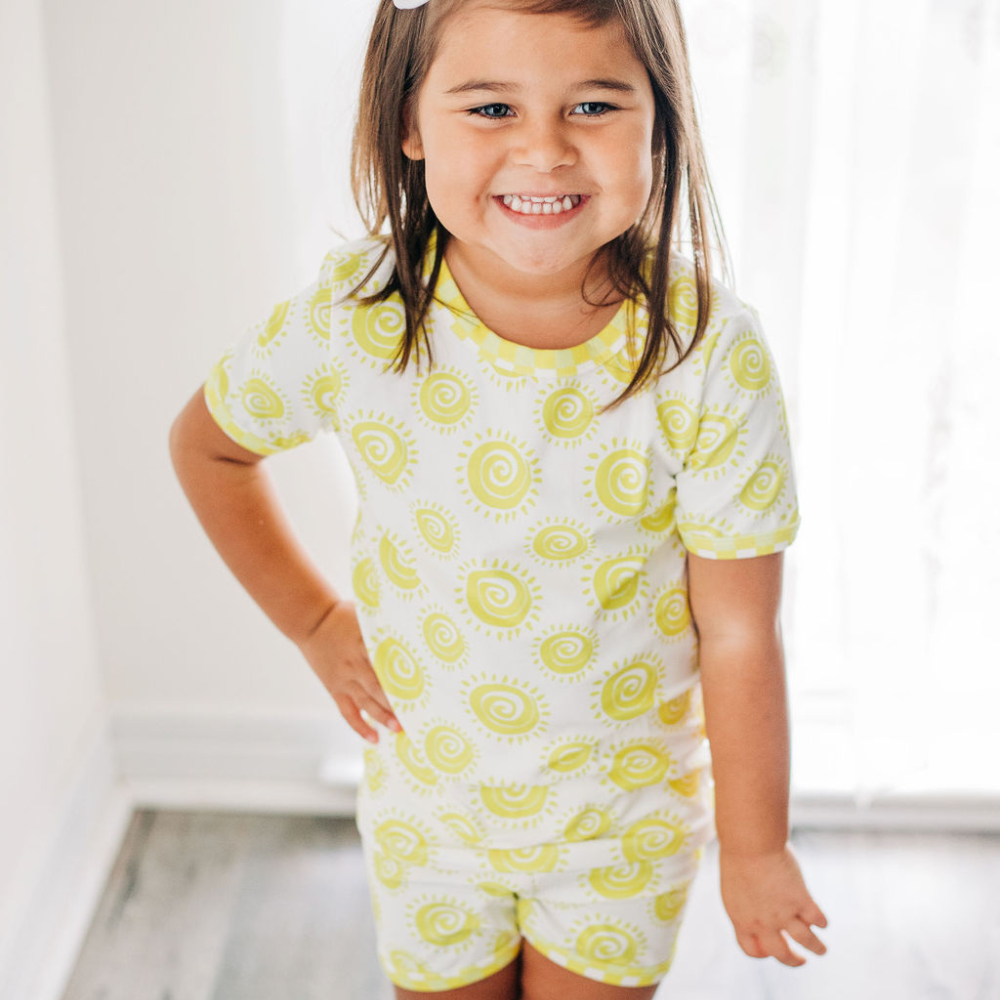 Sunshine Shorts Lounge Set