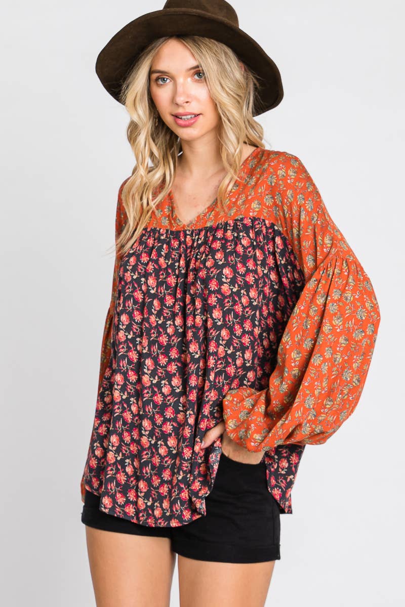 Boho Woven Top