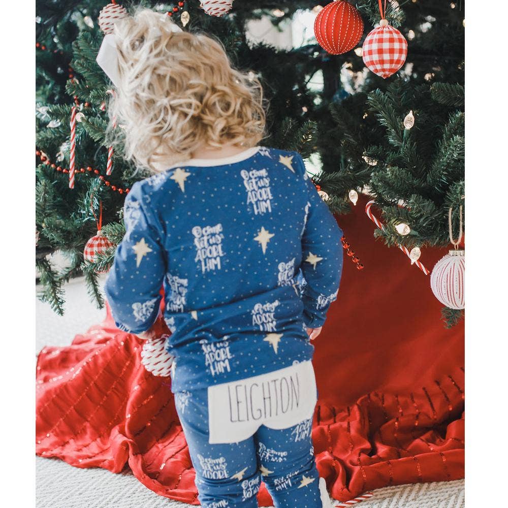 Bethlehem Star - Ruffle Buttflap Pjs & One piece Buttflap